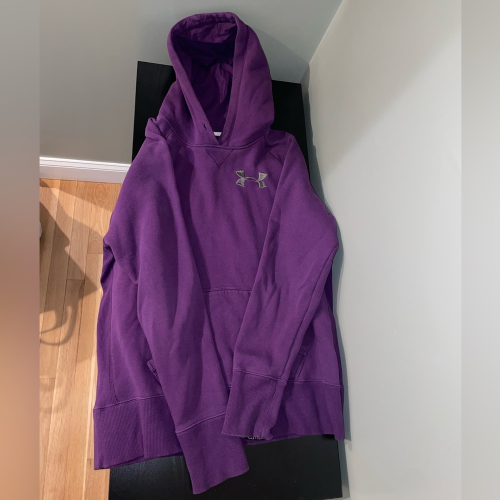 Purple Under Armour Hoodie